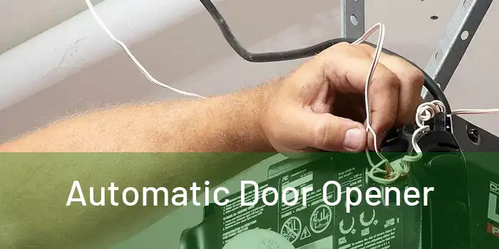  Automatic Door Opener 